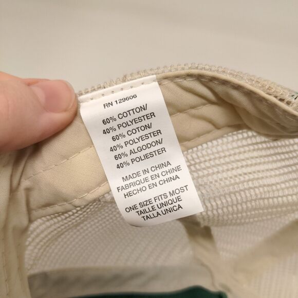 Dekalb Speed Mesh Back Strapback Hat Green Yellow OSFM Embroidered Logo - Picture 11 of 11